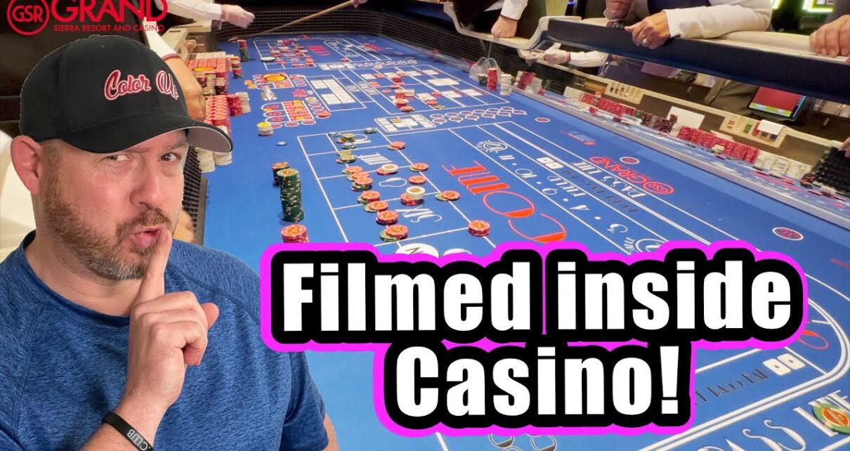 Live Casino Craps Filmed Inside Casino