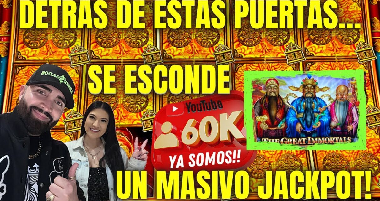 ? MASIVO JACKPOT AL ABRIR SUS PUERTAS CON LAS POSIBILIDADES MAS BAJAS EN ESTA DENOMINACION !