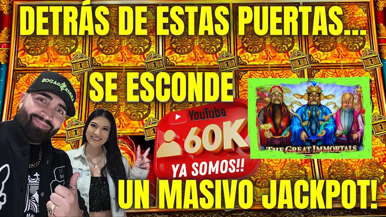 ? MASIVO JACKPOT AL ABRIR SUS PUERTAS CON LAS POSIBILIDADES MAS BAJAS EN ESTA DENOMINACION !