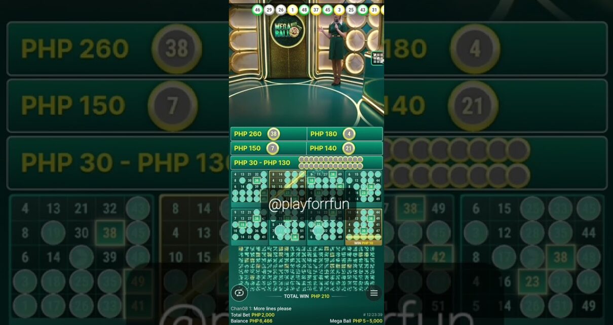 MEGA BALL BINGO | 2LINES 10X ?