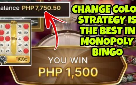 MONOPOLY BINGO STRATEGY IN OKEBET ONLINE CASINO