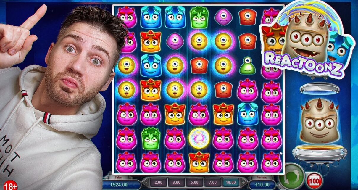 Non c’è UNO SENZA DUE ? REACTOONZ 1 & 2 SLOT ONLINE * MiKE SLOT ONLINE 2023