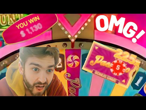 OMG!! INSANE CRAZY TIME WIN! 15X PACHINKO ON GAMDOM ONLINE GAMBLING CASINO