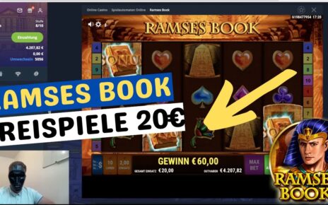 Online Casino Deutsch | Ramses Book auf 20€ Eskalation Freispiele im Online Casino Deutsch