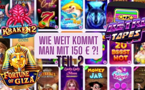 Online Casino Deutsch – Wie weit kommt man mit 150 Euro TEIL 2