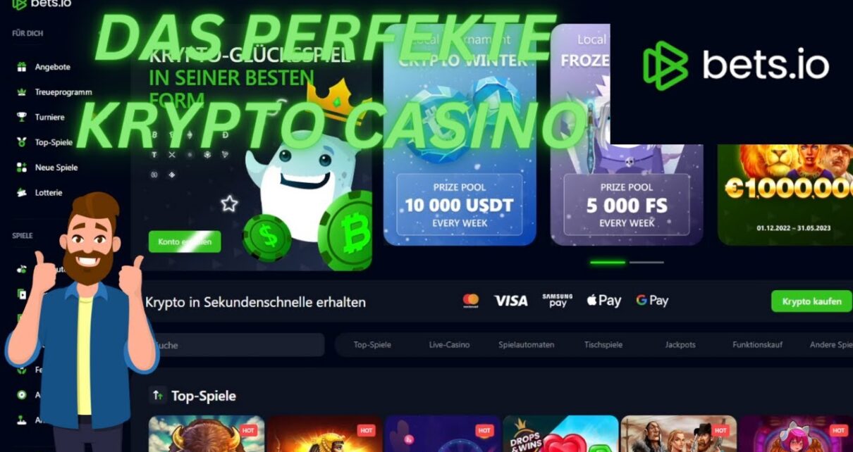 Online Casino Review – Bets.io – das perfekte Krypto Casino!