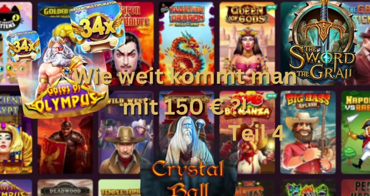 Online Casino – Wie weit kommt man mit 150 Euro TEIL 4