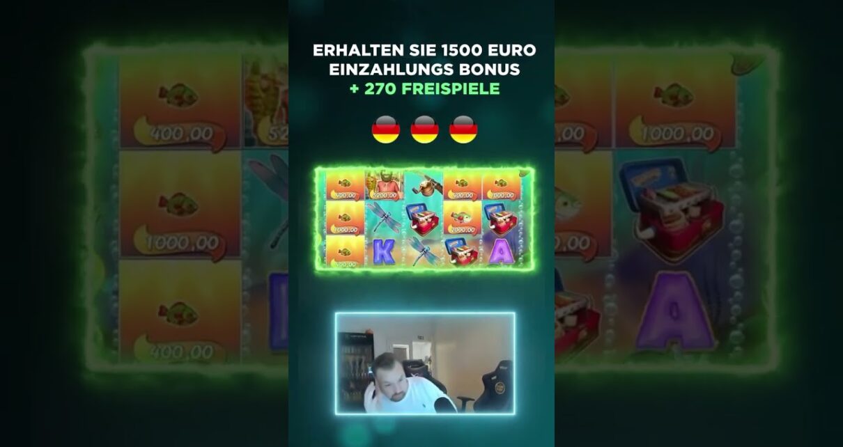 ⚡ Online Casino für coole Männer Deutschlands ?? Big Bass Splash ?#shorts ⚡ Rosenfo