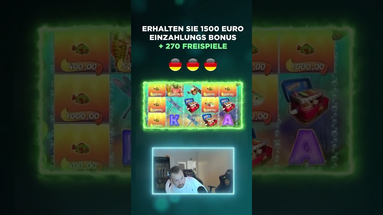 ⚡ Online Casino für coole Männer Deutschlands ?? Big Bass Splash ?#shorts ⚡ Rosenfo