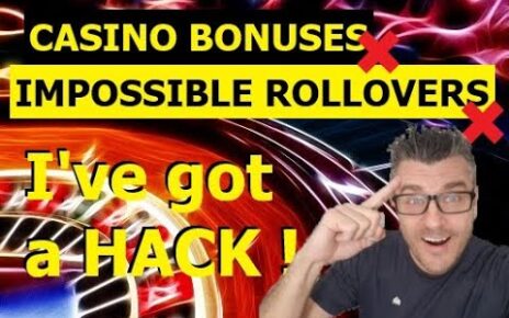 Online casino Bonuses are IMPOSSIBLE to rollover into the existent balance!!! OR ARE THEY ? I know HOW !