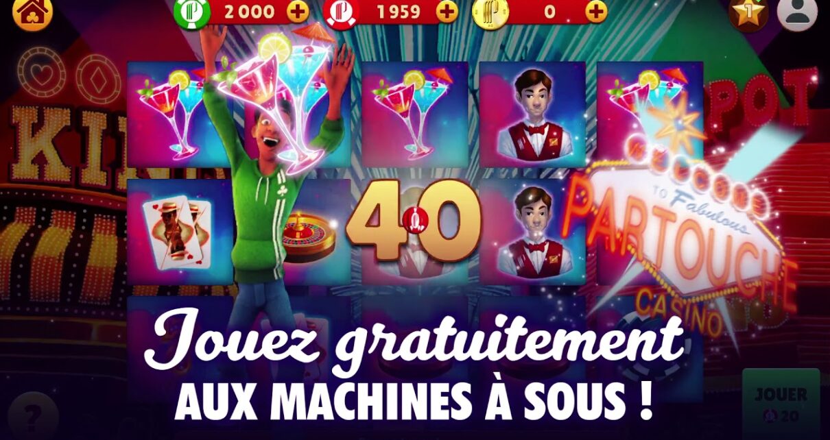 Partouche Casino Games : L’expérience casino gratuite sur votre smartphone !