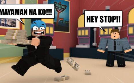 Rob The Casino | ROBLOX | NAG BUNGA ANG AKING TRAINING!