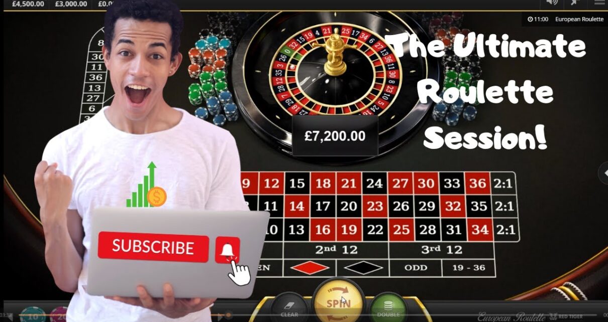 Roulette Online Crazy Session & Crazy turn a profit! @CEGDealerSchool