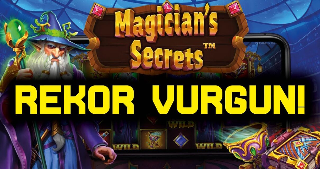 SLOT OYUNLARI ? MAGİCİAN’S SECRETS ⭐ REKOR VURGUNı