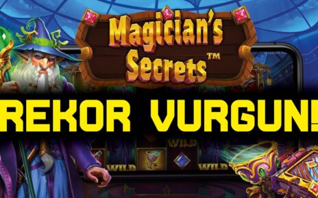 SLOT OYUNLARI ? MAGİCİAN’S SECRETS ⭐ REKOR VURGUNı
