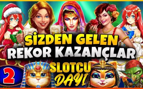 SLOT OYUNLARI ? SIZDEN GELEN REKOR KAZANÇLAR #2? #slot #slotoyunları #casino #slotizle