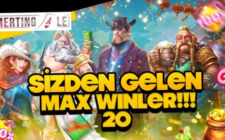 SLOT OYUNLARI ?⭐SİZDEN GELEN REKOR KAZANÇLAR VOL 20 ⭐17.000X Mİİİ ???? ⭐ı