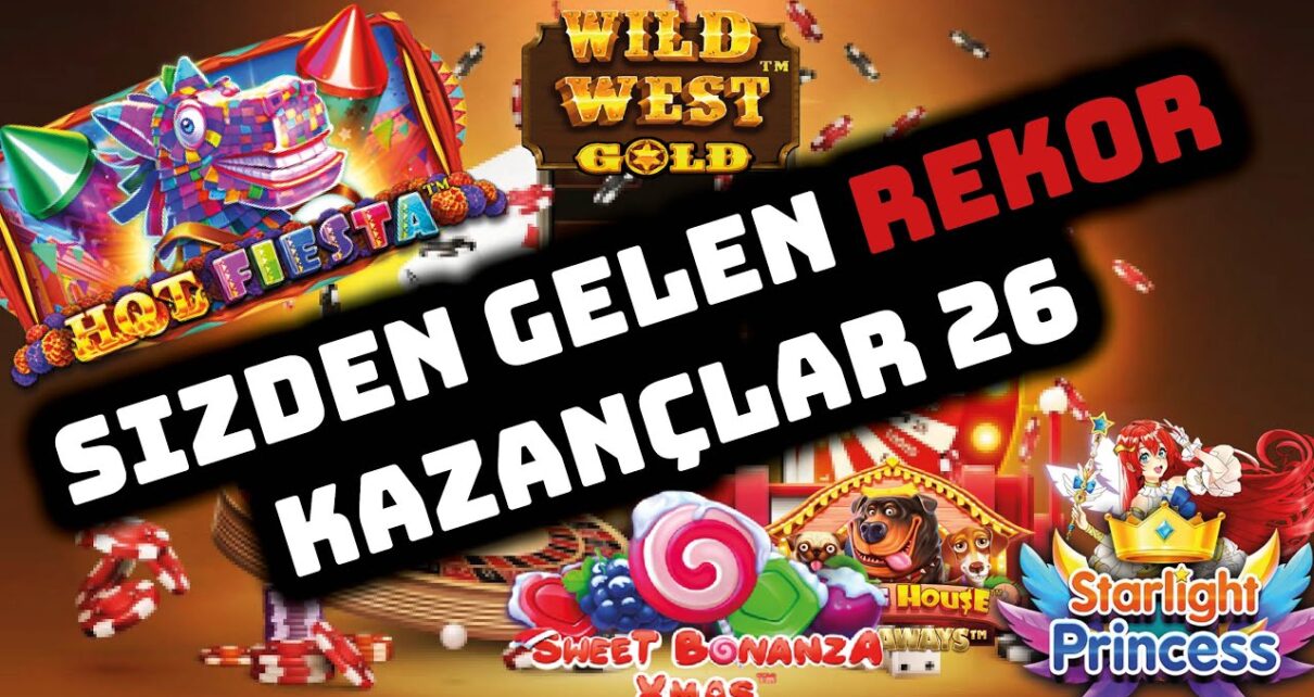 SLOT OYUNLARI ? SİZDEN GELENLER ? SLOT REKOR KAZANÇLAR SERİSİ 26 ?ı
