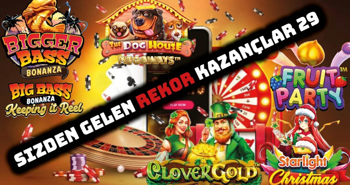SLOT OYUNLARI ? SİZDEN GELENLER ? SLOT REKOR KAZANÇLAR SERİSİ 29?ı