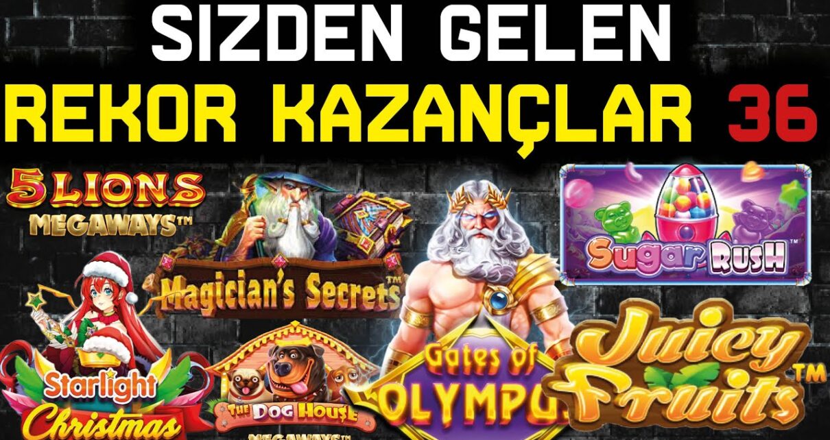 SLOT OYUNLARI ? SİZDEN GELENLER ? SLOT REKOR KAZANÇLAR VE VURGUNLAR 36 #slotoyunları #casino #slot