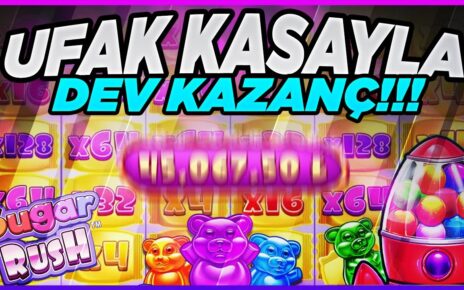 SLOT OYUNLARI SUGAR RUSH ? EN ÇOK KAZANDIRAN SLOT OYUNLARINDA REKOR KAZANÇLARA DEVAM ?