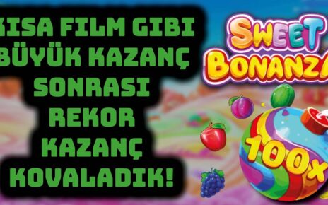 SLOT OYUNLARI ?SWEET BONANZA ? MERDİVEN TAKTİĞİ İLE REKOR KAZANÇ TADINDA #slotoyunları #casino #slot