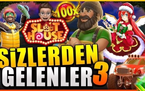 SLOT SİZDEN GELENLER ⭐⭐SLOT OYUNLARI REKOR KAZANÇLAR 3⭐⭐ #slot #slotoyunları #casino