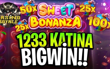 SWEET BONANZA | 1233 KATINA YÜKSEK DOZ !! #sweetbonanza #bonanza #casino #slot #bigwin