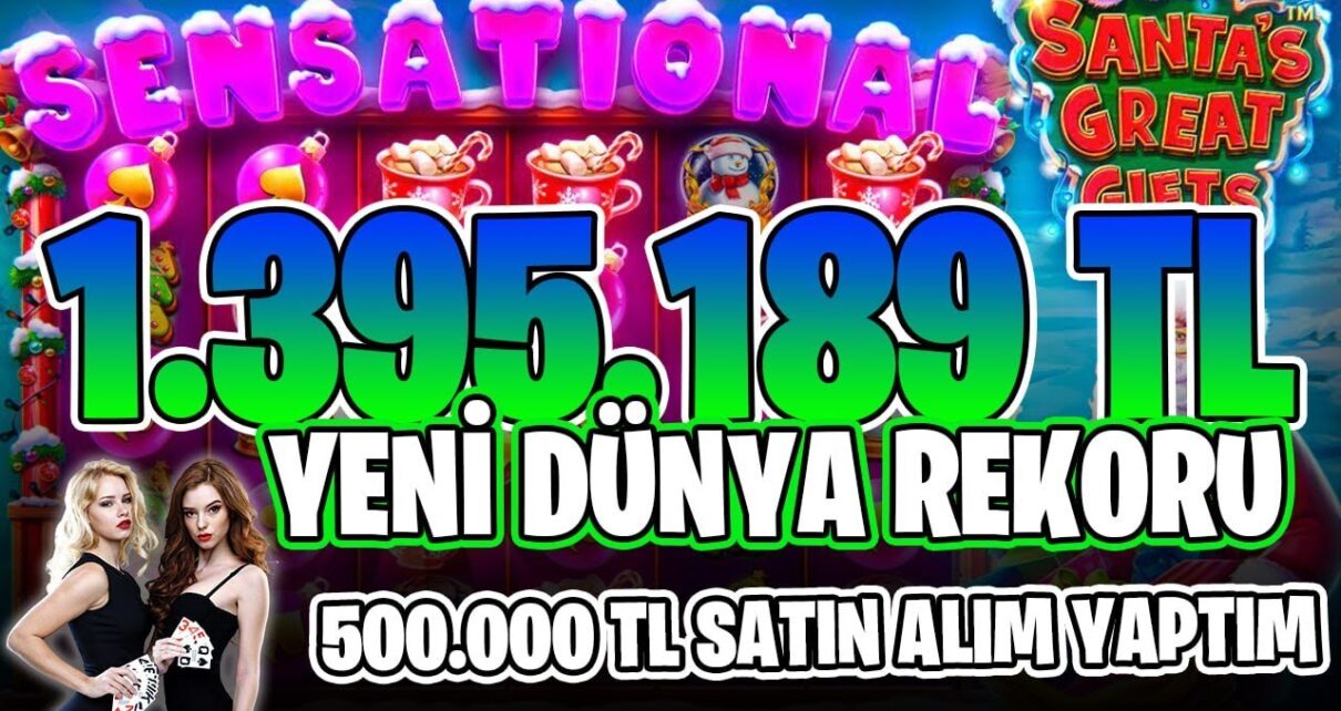 Santas Great Gifts | 1.400.000 TL Türkiye Rekor Vurgunu 500.000 TL Bastık |