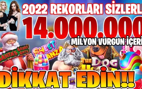 Slot Oyunları | 14 Milyon Tl Türkiye Rekor Vurgunları 2022 Yılı |