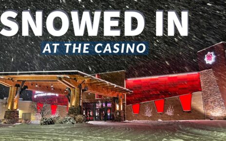 Snowed in at the casino ❄️ surprise live