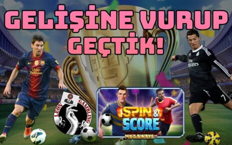 ⚽#SpinScoreMegaways’te Golün Adı Leon! Leon Gambling 2 #slot#casino#slotoyunları#pragmatic#slotvideo