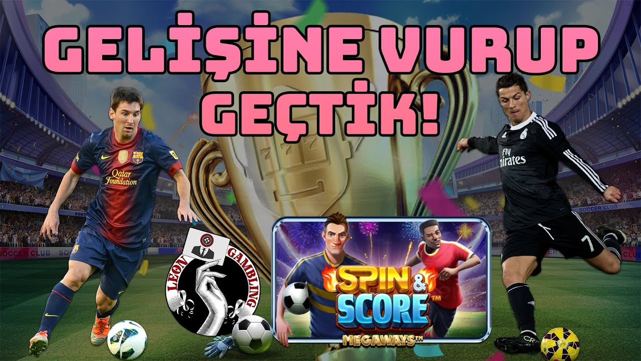 ⚽#SpinScoreMegaways'te Golün Adı Leon! Leon Gambling 2 #slot#casino#slotoyunları#pragmatic#slotvideo