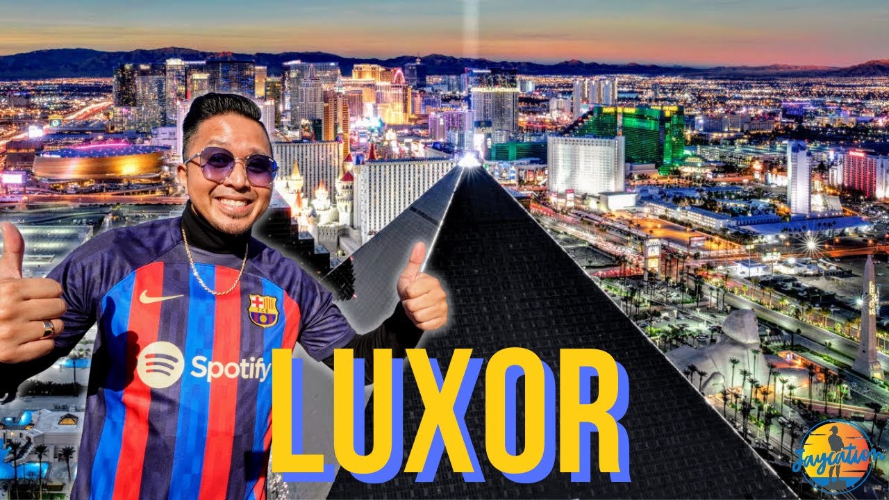 Staying at LUXOR Hotel & Casino Las Vegas in 2023!