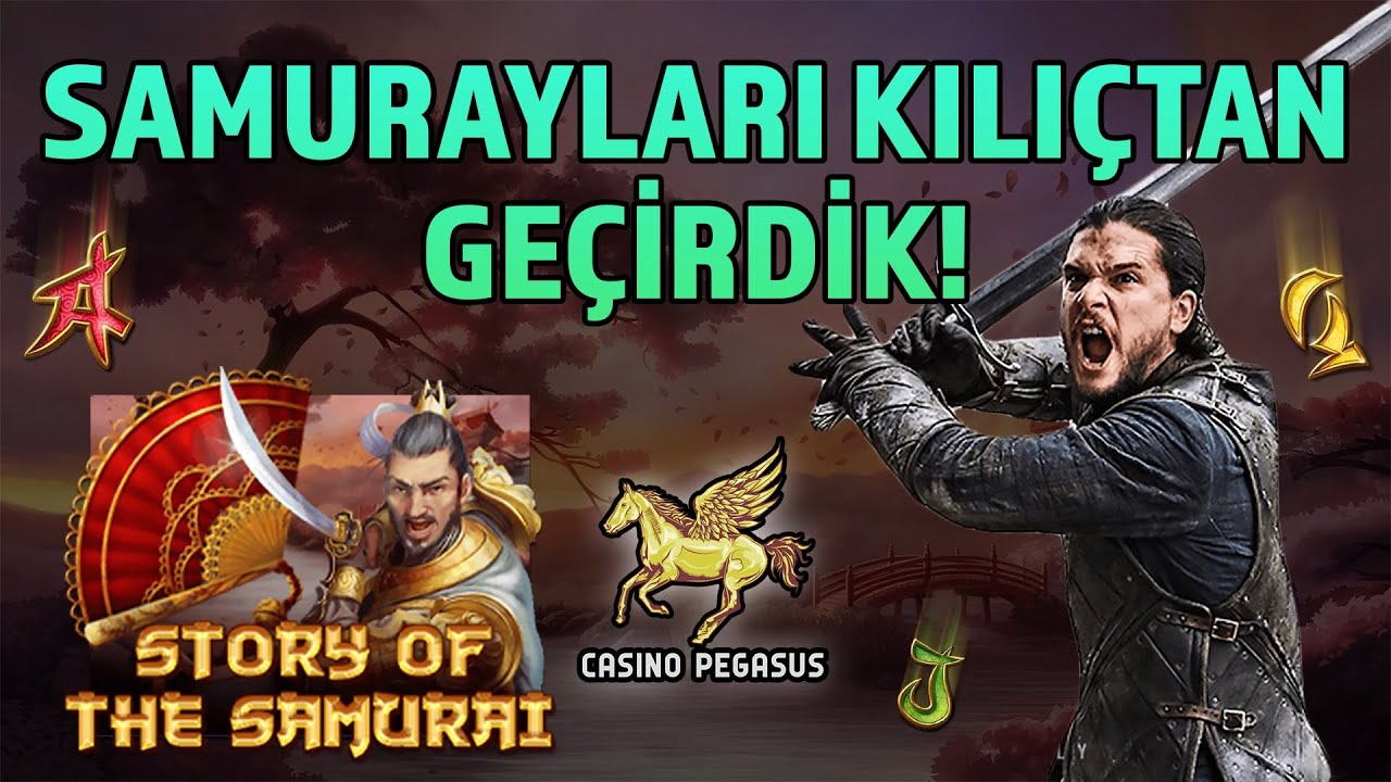 ⚔#StoryOfSamurai'da Samurayları Dize Getirdik! Casino Pegasus #slot#casino#slotoyunları#spinomenal