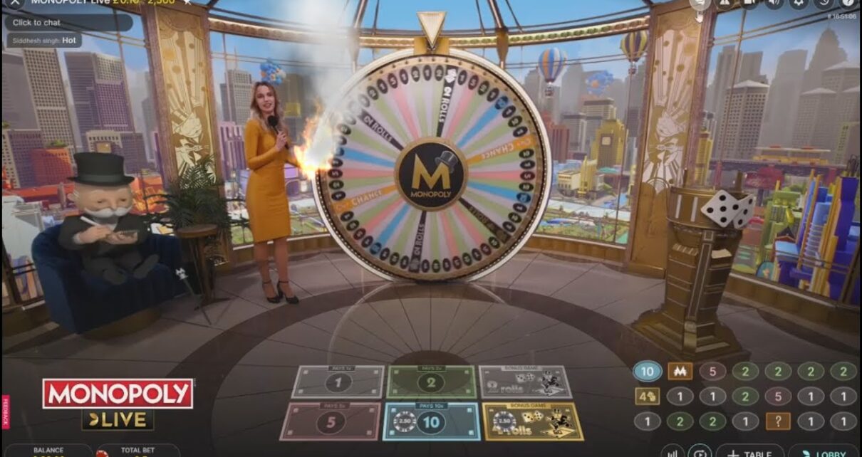 Super Hot Monopoly Live Session – Big Win – Online Casino Games