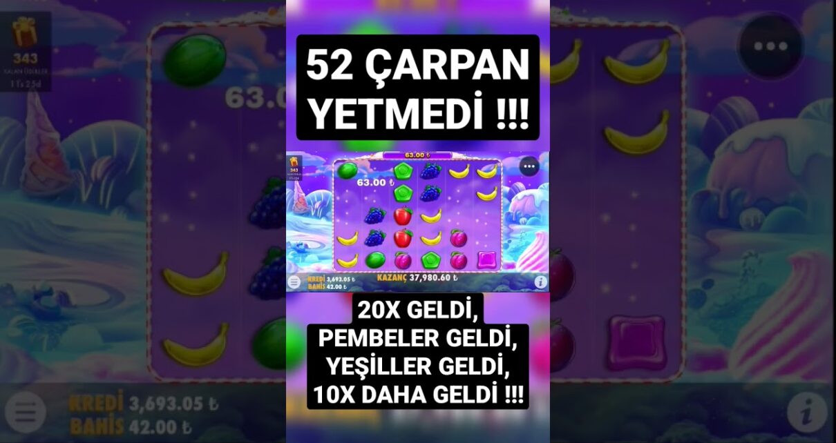 Sweet Bonanza ⭐ Slot Oyunları ⭐ Casino Ammo ⭐ Çarpanların İçinden Geçtim !!!