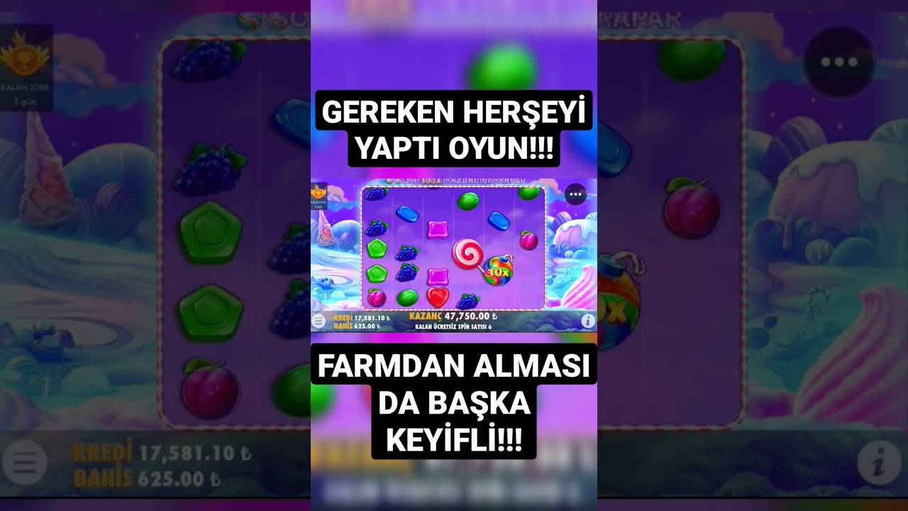 Sweet Bonanza ⭐ Slot Oyunları ⭐ Casino Ammo #bonanza #slot #sweetbonanza #shorts #short #shortvideo