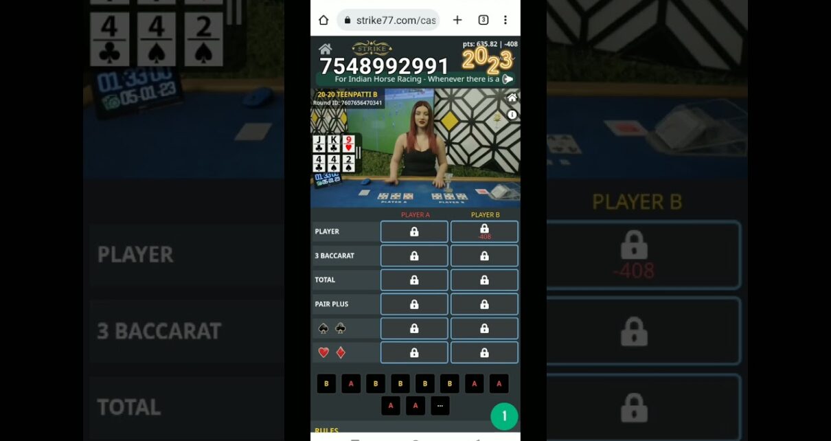 TEEN PATTI ONLINE CASINO BIG WIN