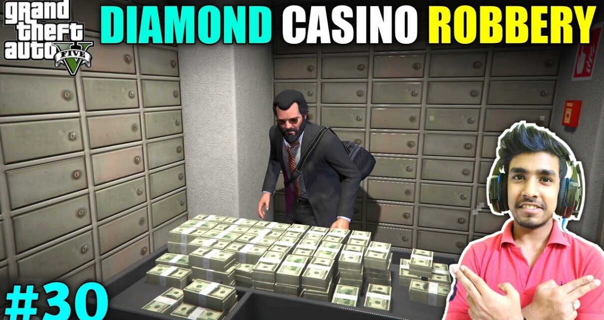 THE DIAMOND CASINO ROBBERY FOR MY FRIEND | GTA V GAMEPLAY