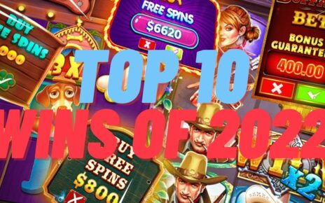 TOP 10 tape WINS OF 2022  ONLINE CASINO BONUS BUYS