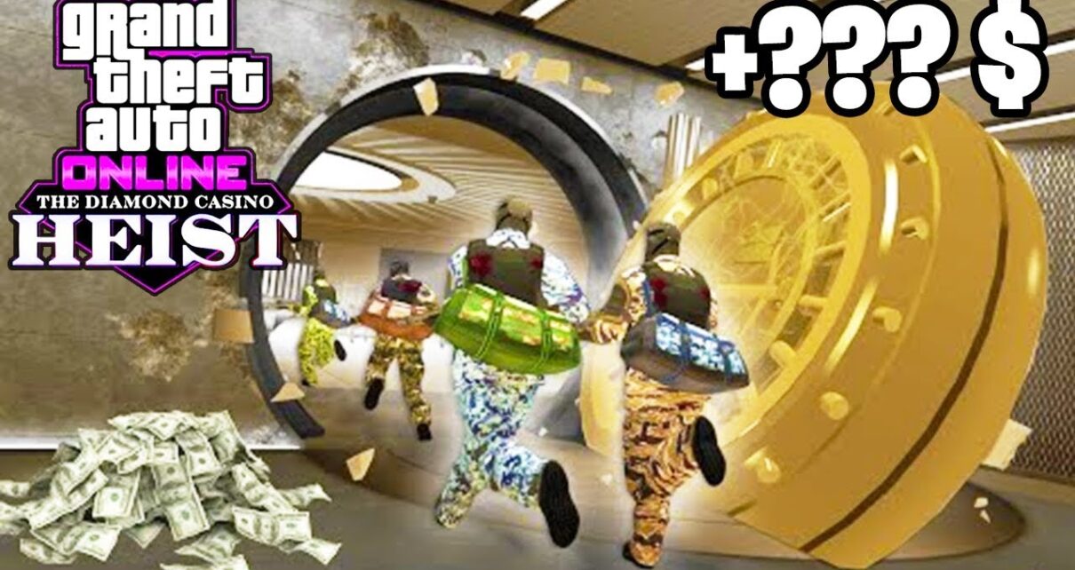 TRESOR GEKNACKT ? DAS GIBT RICHTIG CASH ? GTA 5 CASINO HEIST DLC