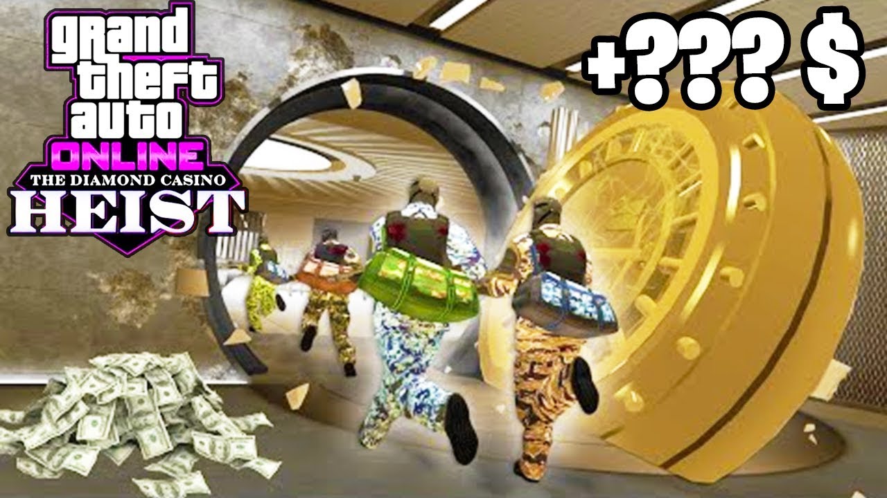 TRESOR GEKNACKT ? DAS GIBT RICHTIG CASH ? GTA 5 CASINO HEIST DLC #11