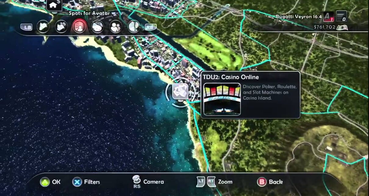 Test Drive Unlimited 2: Online Casino Location Hawaii