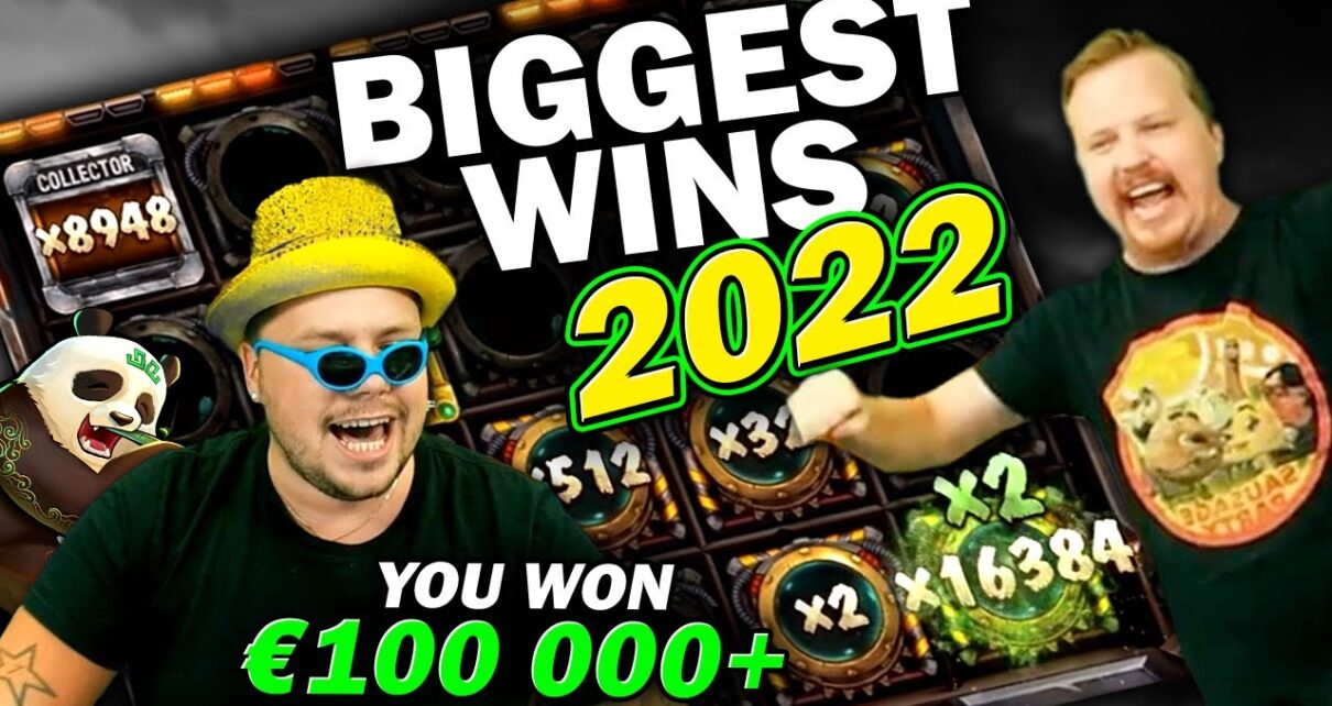 Top 5 Biggest Slots Wins of 2022