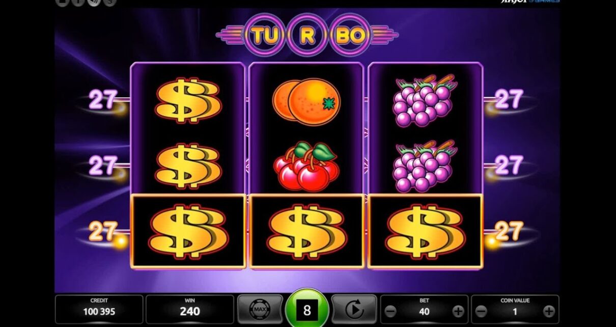 Turbo 27 – průběh hry online casino automatu od Kajot Games