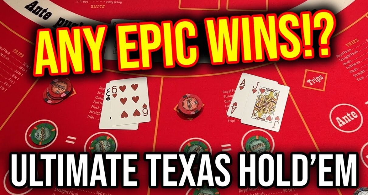 ULTIMATE TEXAS HOLD’EM POKER! LIVE!! January 16th 2023