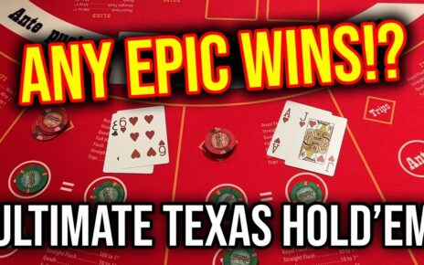 ULTIMATE TEXAS HOLD’EM POKER! LIVE!! January 16th 2023