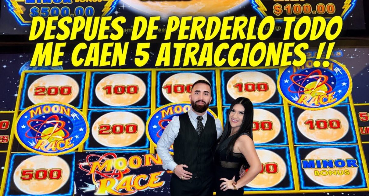 ? UN GRAN RETORNO DESPUES DE PERDERLO TODO EN EL CASINO ! DESPERTÓ CON 5 ATRACCIONES