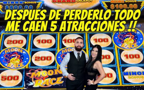 ? UN GRAN RETORNO DESPUES DE PERDERLO TODO EN EL CASINO ! DESPERTÓ CON 5 ATRACCIONES